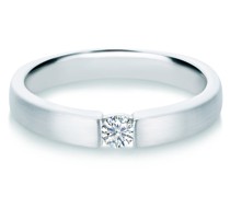 Diamant-Ring Weißgold Diamant in Ringe