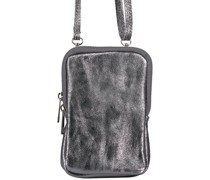 Handytasche Metallic mit Schulterriemen Umhängetaschen