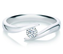 Ring Sterling Silber Diamant silber Ringe