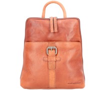 City Rucksack Leder 27 cm Rucksäcke Braun