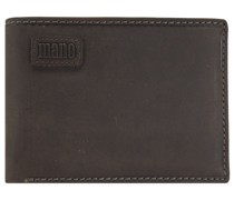 Nota Geldbörse Leder 12,5 cm Portemonnaies Braun