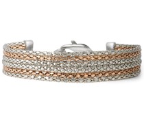 Armband Edelstahl silber/roségold Armbänder & Armreife
