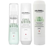 Dualsenses Curls & Waves Set 3 Sh.250 ml, Con. 200 ml Spray 150 Haarpflegesets 600