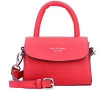 Mini Bag Handtasche Leder 16 cm Handtaschen Rot