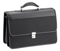 Basic Aktentasche 43 cm Laptopfach Laptoptaschen Schwarz