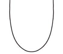 Halskette Seidenband Kette Basic Kombinierbar 925 Silber Ketten
