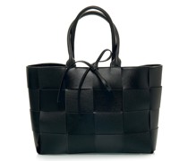 Handtasche mit modischer Flechtoptik Shopper