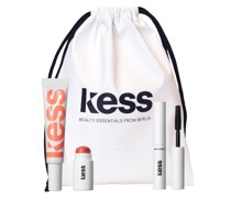 - 3-min Beach Set Reisesets Dunkelrot