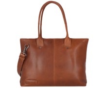 Navigator Baken Aktentasche Leder 40 cm Laptopfach Laptoptaschen Braun
