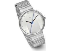 -Uhren Analog Quarz Silber, Grau 32018752uhren
