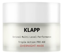 - Resist Aging Retinol Triple Action Pro Age Overnight Mask Feuchtigkeitsmasken 50 ml
