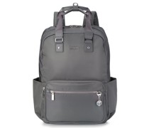 Charm Rubia Rucksack 41 cm Laptopfach Rucksäcke Grau