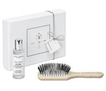 - White Moss Gift Set Hair Perfume with Travel Protection Beechwood Brush Duftsets