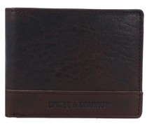 Geldbörse RFID Leder 11 cm Portemonnaies Braun