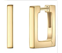 Creolen Sterling Silber in Gelbgold