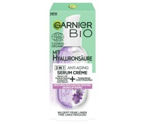 Bio Lavendel 2-in-1 Anti-Aging Serum Crème mit Hyaluronsäure Gesichtsserum 50 ml