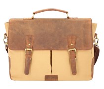 Aktentasche 43 cm Laptopfach Laptoptaschen Gelb