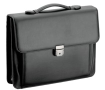 Basic Aktentasche 36 cm Laptoptaschen Schwarz
