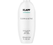 - Clean & Active Exfoliator Lotion Dry Skin Reinigungsmilch 250 ml