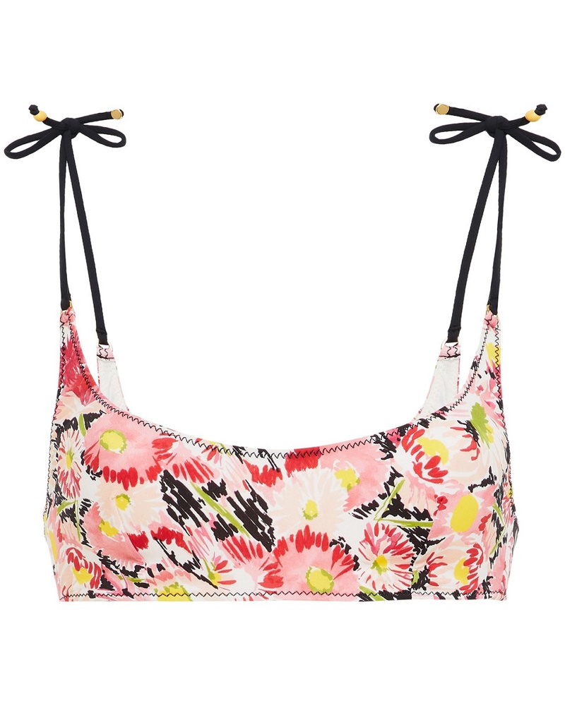 Stella McCartney Damen Bikini-Oberteil it florale Print