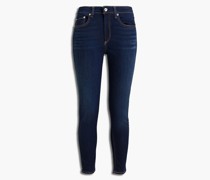Halbhohe Cropped Skinny Jeans 25
