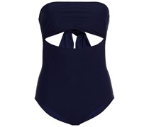 Cassandra Bandeau-Badeanzug mit Cut-outs