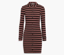 Julianne Mini-Strickkleid mit Streifen S