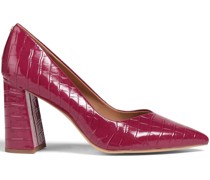 Marlee Pumps aus Kunstleder mit Krokodileffekt