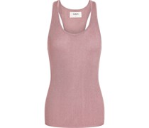 Zilia Tanktop aus Rippstrick mit Metallic-Effekt 2