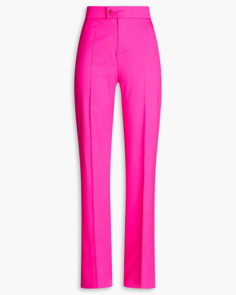 Altuzarra Damen Hose mit weitem Bein aus Twill aus einer Wollmischung