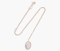 Kette aus 14 KT. Roségold mit Opalen