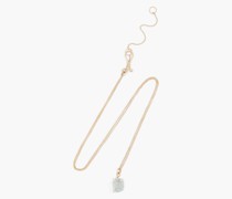 Kette aus 14 KT. Gold mit Aquamarin