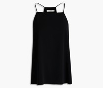 Top aus vorgewaschenem Twill