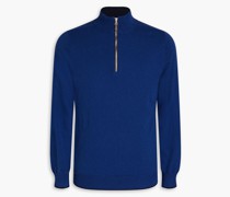 The Carbany Kaschmirpullover mit halblangem Reißverschluss