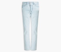 Heritage Jeans mit schmalem Bein aus Denim inausgewaschener Optik