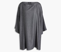Oversized-Bluse aus einer Seiden-Kaschmirmischung 0