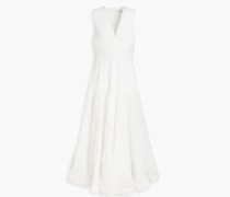 Postcard Midikleid aus plissiertem Organza 0