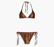 Pamela Triangel-Bikini mit Metallic-Effekt 3