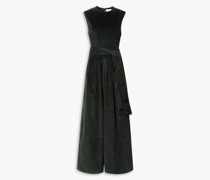 Zemy pliierter Jumpuit au Baumwollcord mit Cut-out