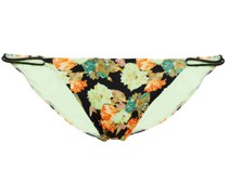 Beatrice tief sitzendes Bikini-Höschen mit floralem Print