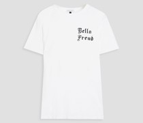 Bella bedrucktes T-Shirt aus Biobaumwoll-Jersey