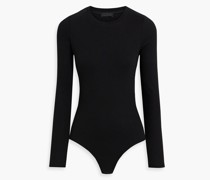Body au geripptem Jerey au einer Tencel™-Michung mit Cut-out