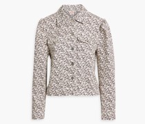 Aloea Jeansjacke mit Print