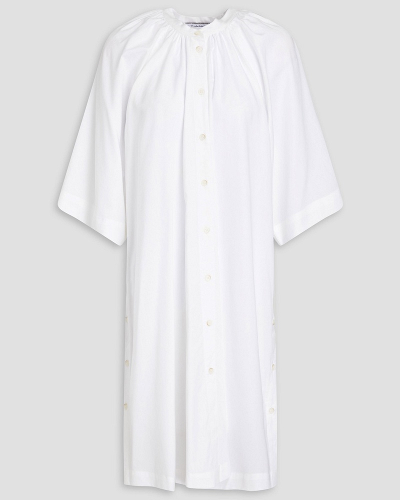 Rodebjer Damen Ivy Hemdkleid aus einer Biobaumwoll-Tencel™-Mischung inMaxilänge