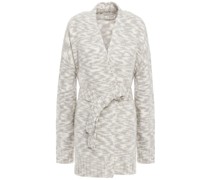 Cardigan aus meliertem Strick