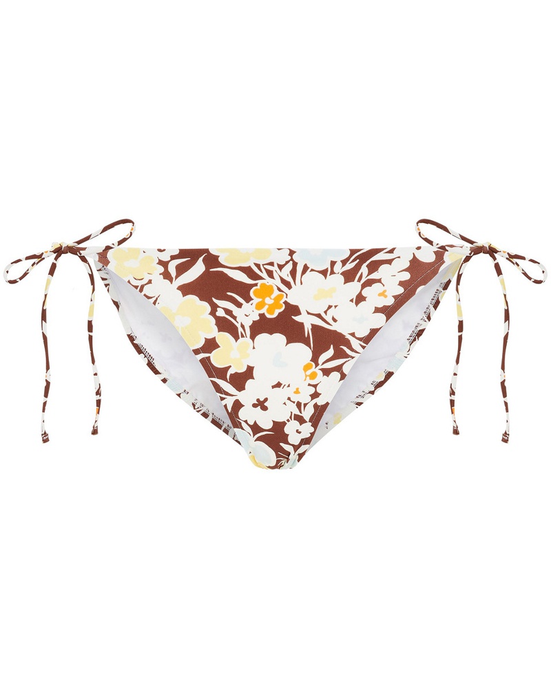Tory Burch Damen Tief itzende Bikini-Höchen mit floralem Print
