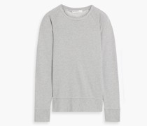 Sweatshirt aus Baumwollfrottee