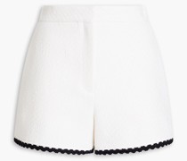 Shorts aus Bouclé-Tweed