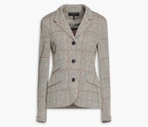 Slade Blazer aus Jacquard-Strick mit Fischgratmuster