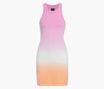 Minikleid au Baumwoll-Jerey mit Farbverlauf